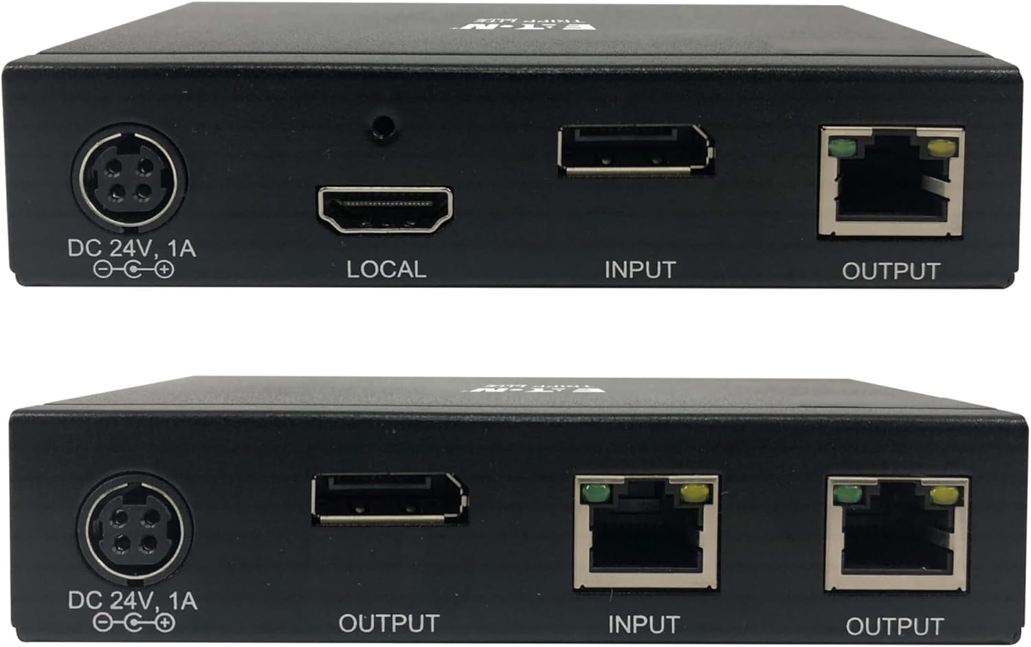Eaton Tripp Lite Series DisplayPort Over Cat6 Ethernet Extender Kit, Up to 230 Feet / 70 Meters, 4K@60Hz Video, 4:4:4, Power Over Cable, TAA Compliant, 1-Year Warranty (B127A-111-BDTDA)