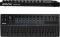 EROK 37 Keys MIDI Keyboard Controller with 3.5mm MIDI Output, 16 Backlit Drum Pads, 8 Knobs, DAW Integration & Arpeggiator, Music Production Equipment and Studio Controller (Dark)