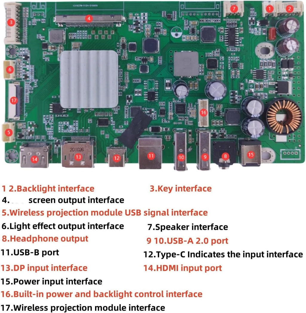 27 Inch 5K LCD Screen Controller HD LCD Monitor Driver Motherboard For A1419 A2115 LM270QQ1 LM270QQ2 5120 * 2880 LCD Panel(For LM270QQ2 LCD)