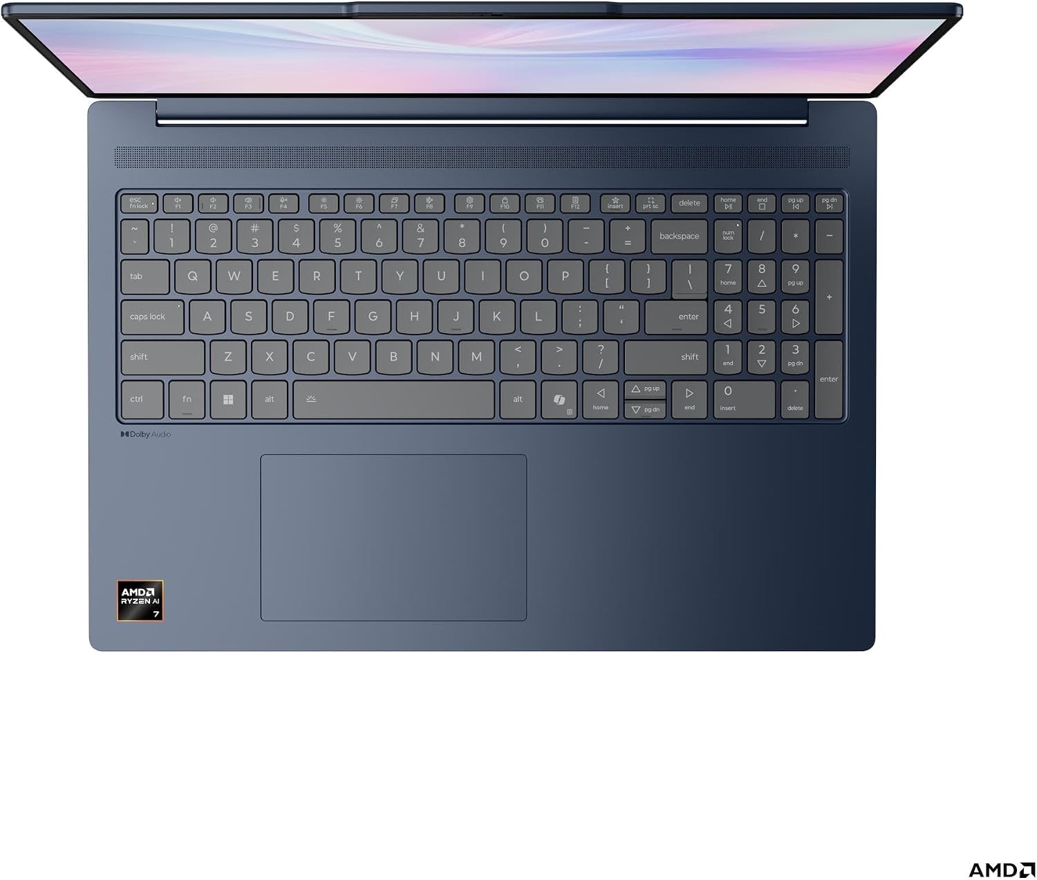 Lenovo 2025 IdeaPad Slim 5 Laptop 16' WUXGA 1920 x 1200 AMD Ryzen AI 7 350 AMD Radeon 860M Graphics 16GB DDR5 512GB SSD Wi-Fi 7 Windows 11 Pro Bluetooth 5.4 Backlit KB 1080p + IR Camera Touchscreen