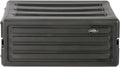 SKB 4U Roto Rack Case - Durable Polyethylene Gear Protector, Stackable, Waterproof with Twist Latches & Rubber Feet for Musicians, DJs, and A/V Equipment - Secure Transport & Storage Solution