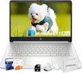 HP 2025 New Student Business Laptop, Intel N150 Proccessor(Beats N4120), 14in LED Screen, 16GB RAM, 128GB UFS+128GB SD Card Storage, Wi-Fi 6, Copilot AI, Windows 11 Pro, Silver