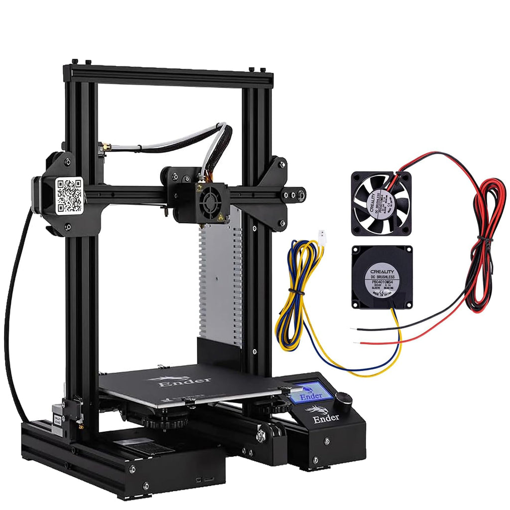 Creality Ender 3 3D Printer with Ender 3 4010 Extruder Hotend Fans
