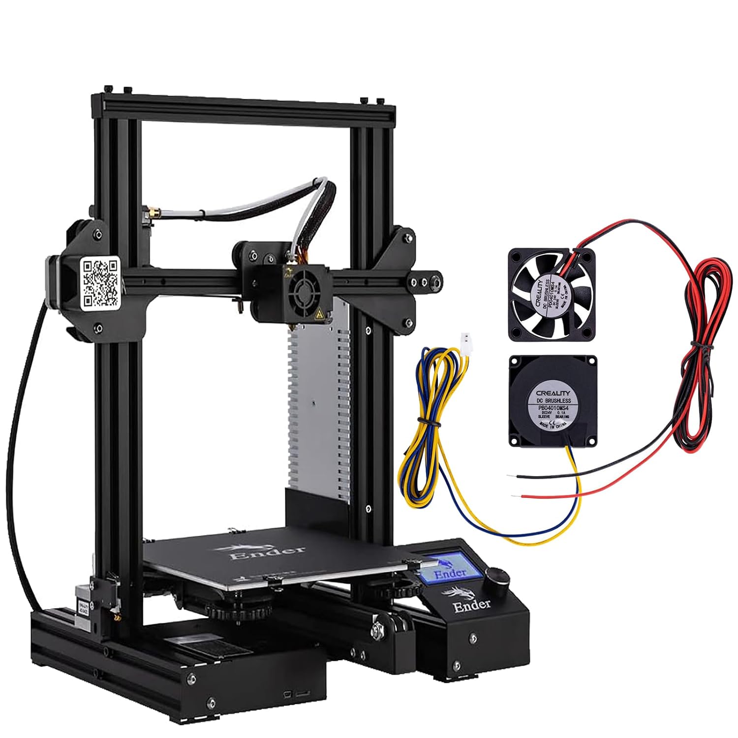 Creality Ender 3 3D Printer with Ender 3 4010 Extruder Hotend Fans
