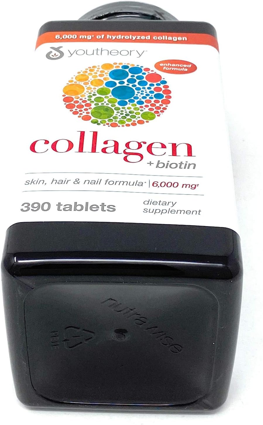 youtheory Collagen Plus Biotin, 390 Tablets (5 Pack)