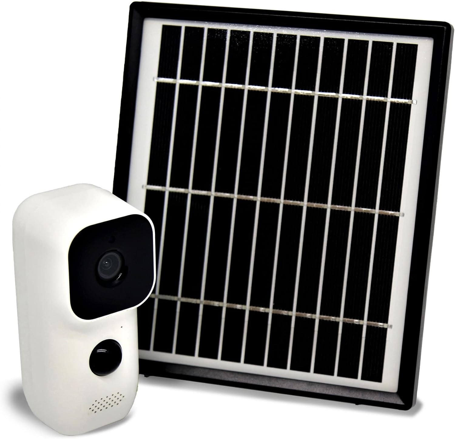 KJB Security SG1000BV Xtreme Life Kit with Hidden Bottom View Camera & SG Indoor/Outdoor Battery or Solar Power Camera, 1/2.7' 3.7mm Lens, 1080 CMOS, 1920@1080P Resolution, H.265