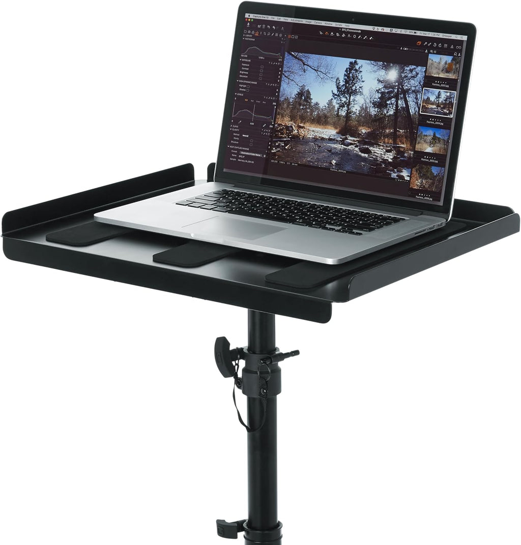 Gator Frameworks GFW-UTL-MEDIATRAY2 Heavy-Duty Adjustable Media Tray Stand
