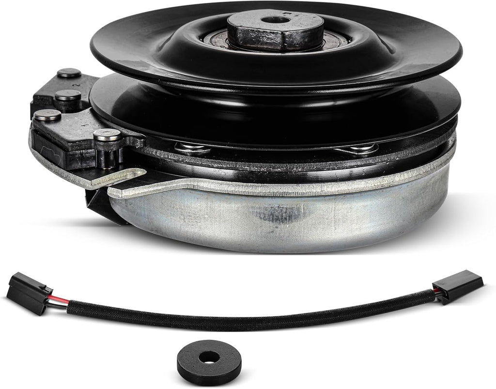 SCITOO 110-6766 Lawnmower Clutch, PTO Clutch Fit for Exmark for Toro: 110-6766; for Warner: 5219-63, 5219-81; for Stens: 255-823; for Bolens for Cub Cadet for Huskee: 717-04214, 917-04214