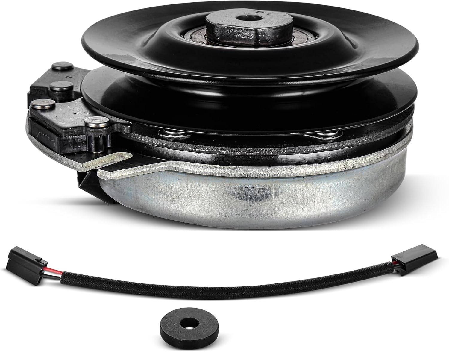 SCITOO 110-6766 Lawnmower Clutch, PTO Clutch Fit for Exmark for Toro: 110-6766; for Warner: 5219-63, 5219-81; for Stens: 255-823; for Bolens for Cub Cadet for Huskee: 717-04214, 917-04214