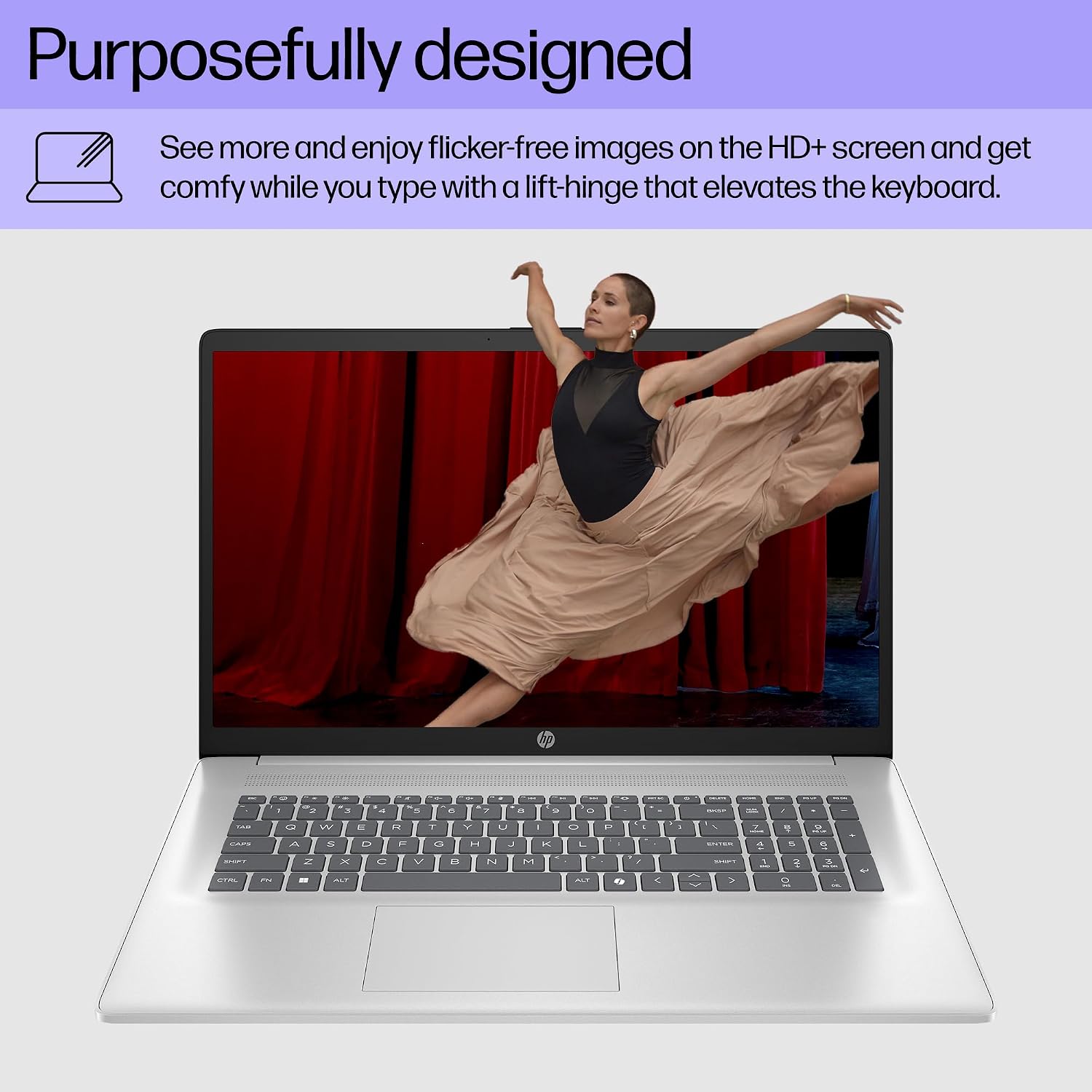 HP 17.3' FHD Laptop, AMD Ryzen 5 7430U 6-Core(Up to 4.3GHz), 32 GB RAM, 1 TB SSD, AMD Radeon Graphics, IPS Anti-Glare Display, Copilot AI, Wi-Fi 6, Long Battery Life, Windows 11 Pro, w/Accessories