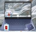 HP 14 Ultrabook • Intel 4-Core CPU • Back to School Limited Edition with Microsoft 365 • 16GB RAM • 1600GB Storage (64GB OnBoard withHP 512GB P500 Portable SSD + 1TB OneDrive) • Win11 Pro • Royal Blue