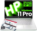 HP 2025 14 Inch Ultra Light Student Laptop, 16GB RAM, Intel N150(Beats N4120), 384GB Storage(128GB UFS+256GB MSD),1 Year Microsoft 365, Wins 11 Pro, Copilot Key, Patented KB Kit, Willow Green