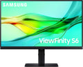 SAMSUNG 24' ViewFinity S6 (S60UD) Series QHD High Resolution Computer Monitor, 100Hz, HDR10, USB-C, Built-In LAN Port, Daisy Chain Support, Easy Setup, Height Adjustable Stand, LS24D606UANXZA, 2024