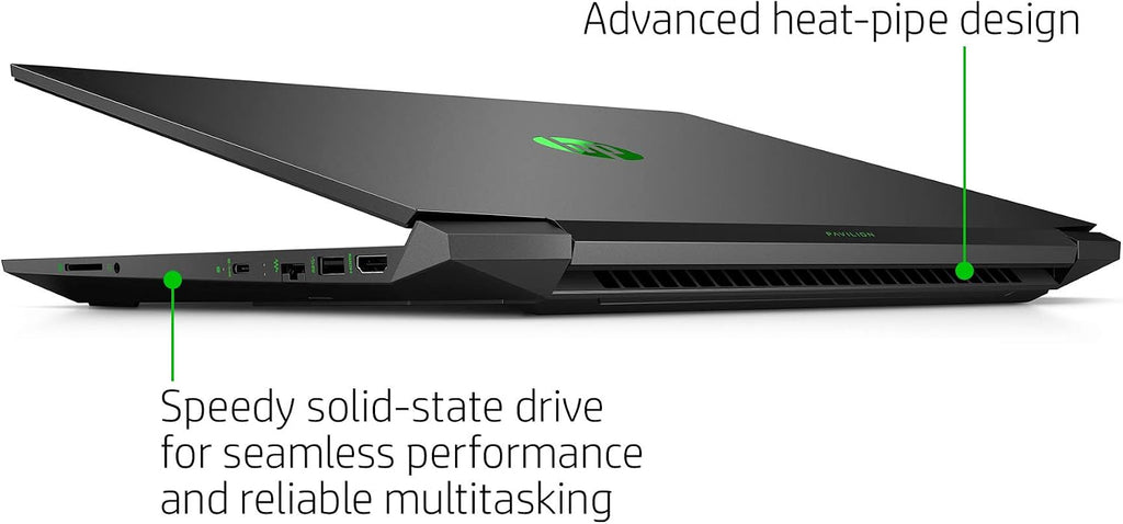 HP Pavilion Gaming 16 Laptop PC, NVIDIA GeForce GTX 1650 Ti, Intel Core i5-10300H, 8GB DDR4 RAM, 512GB PCIe NVMe SSD, 16.1' Full HD, Windows 10 Home, Backlit Keyboard (16-a0020nr, 2020 Model)
