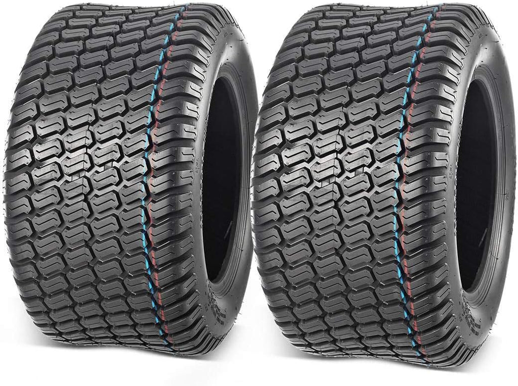 MaxAuto 2Pcs 18X8.50-10 Turf Lawn Mower Tractor Riding Tire P332 4PR Load Range B