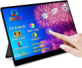 OLED Portable Monitor- 4K Portable Laptop Display 15.6 Portable Gaming Monitor 100% DCI-P3 OLED Screen with HDMI/USB-C External Touchscreen for Phone PC Laptop Game Console
