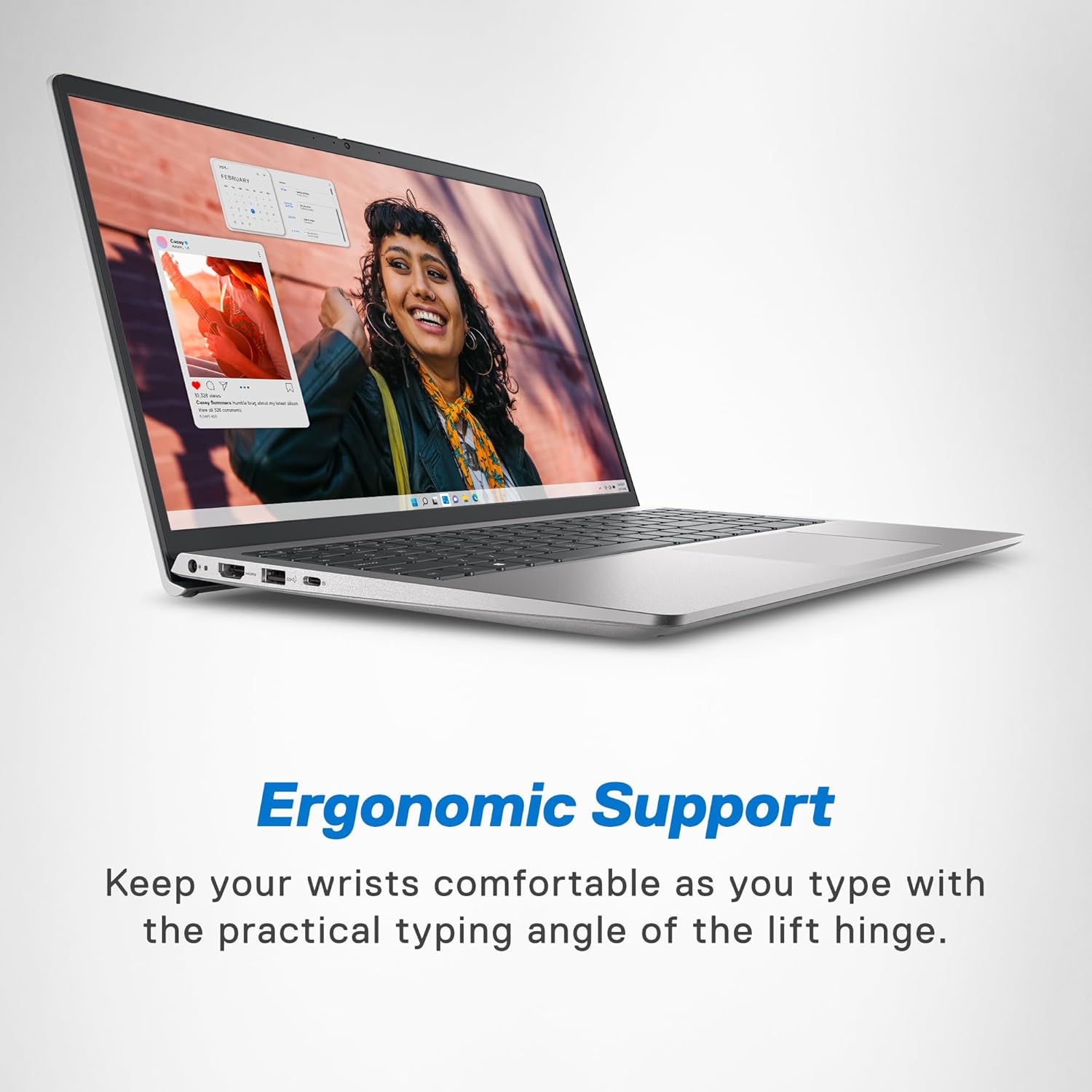Dell Inspiron 15 3530 Laptop - 15.6-inch FHD (1920 x 1080) Touchscreen Display, Intel Core i7-1355U, 16GB DDR4 RAM, 1TB SSD, Intel Iris Xe Graphics, Windows 11 Home, 6-Months Migrate - Platinum Silver