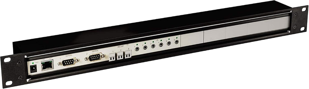GC-100-18R Network Adapter with 18-Inch Rack Mount Kit - Connects RS232 Serial, Relay, Infrared Devices and Smart Sensors to a Wired Ethernet