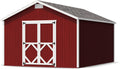 Little Cottage Co. 12x16 Classic Gable Shed, Outdoor Wood Storage Do-It-Yourself Precut Kit