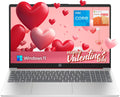 hp 15.6' Anti-Glare HD Laptop, Intel Quad-core Processor, 16GB RAM, 128GB SSD+ 128GB JVQ USB Storage, Office 365 1-Year, Up to 11 hrs Long Battery, Win11 S, Scarlet Red
