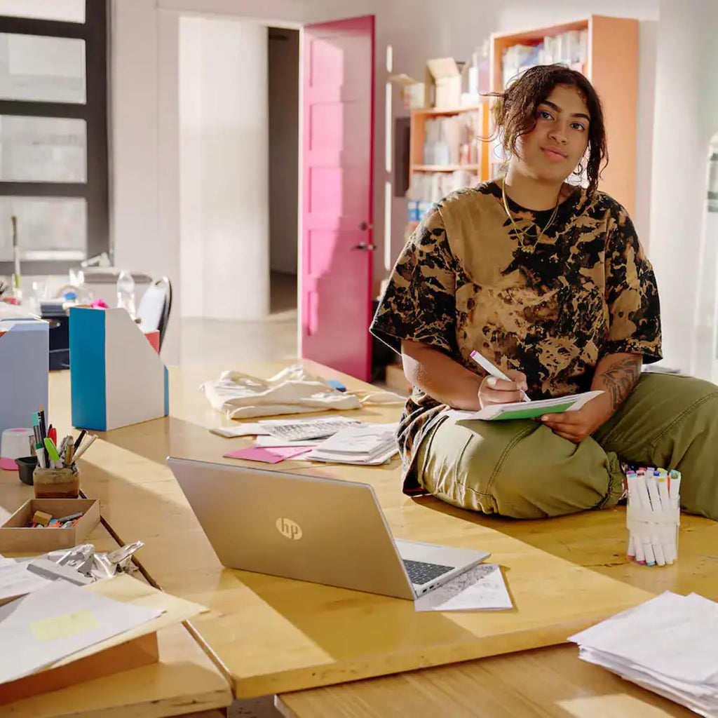 HP Laptop Computer with Office 365 for The Web, Intel 8-Core i3 Laptop, 1.5TB Storage (1TB SSD and 512GB External), 16GB RAM, 15.6' Full HD Display, Windows 11 w/o Mouse
