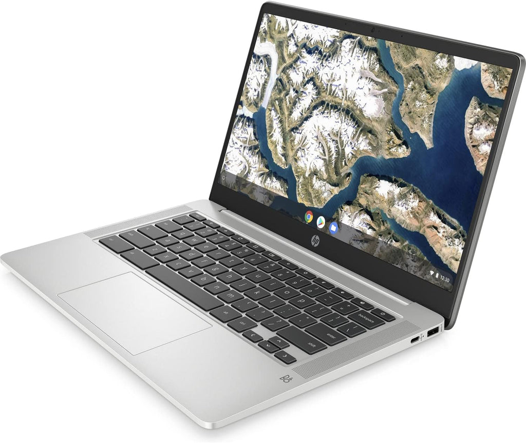 HP Chromebook - 14a-na0023cl Everyday Value Laptop (Intel Celeron N4000 2-Core, 4GB RAM, 64GB eMMC, Intel UHD 600, 14.0' Full HD, WiFi, Bluetooth, Webcam, 1xUSB 3.1, Chrome OS) (Renewed)
