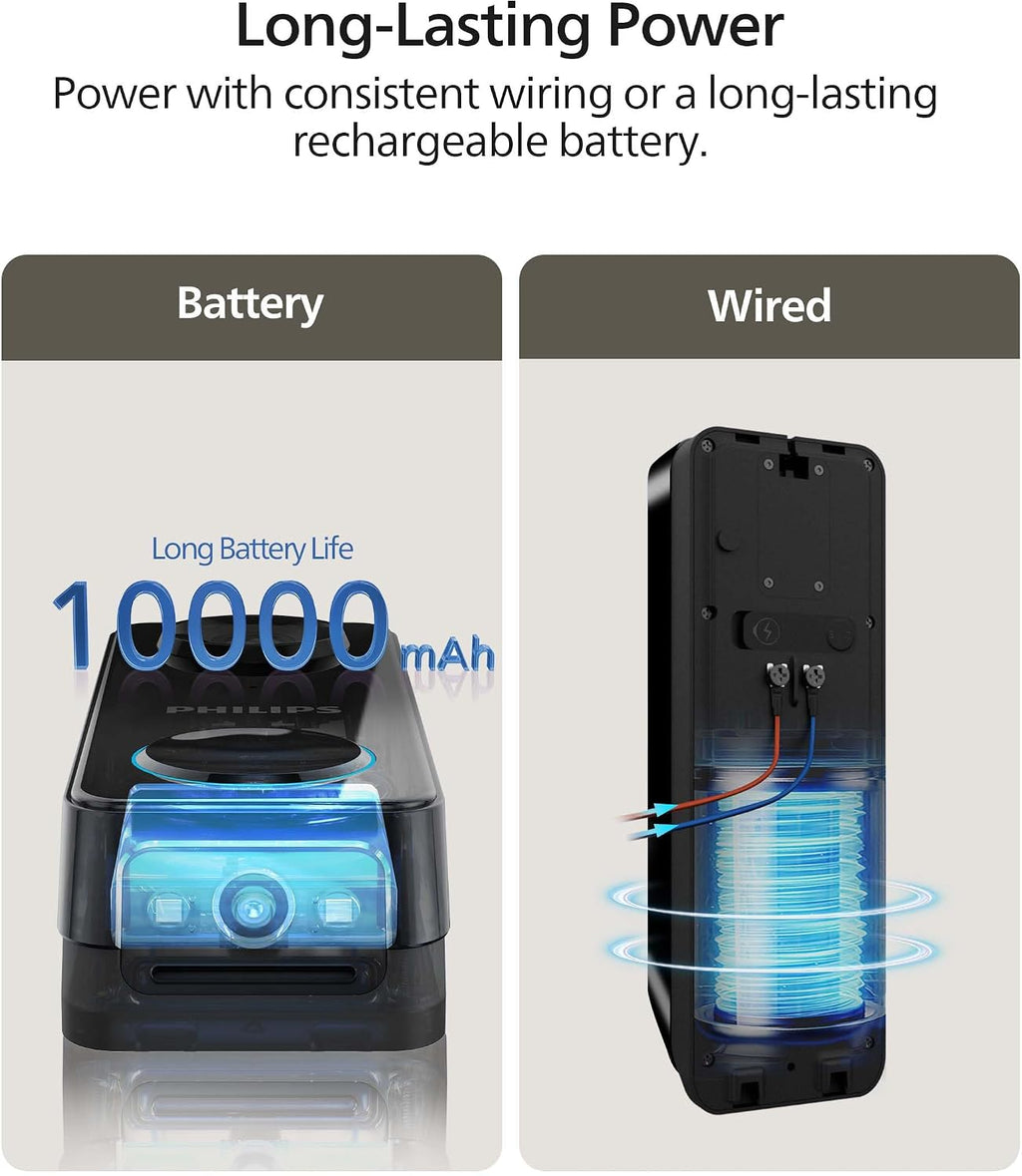 Philips Dual Camera Video Wireless DOORBELL