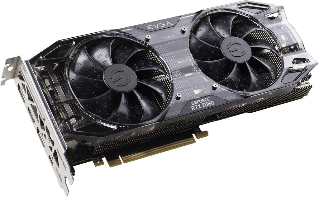EVGA 08G-P4-2081-KR GeForce RTX 2080 Gaming 8GB GDDR6 Dual HDB Graphics Card, Black Edition