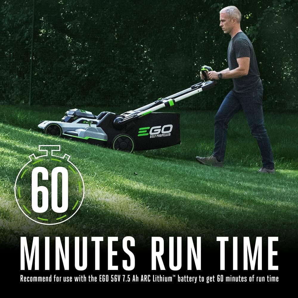 EGO Power+ Electric Lawn Mower, Self-Propelled Cordless with Touch Drive, Battery and Charger Not Included – LM2120SP