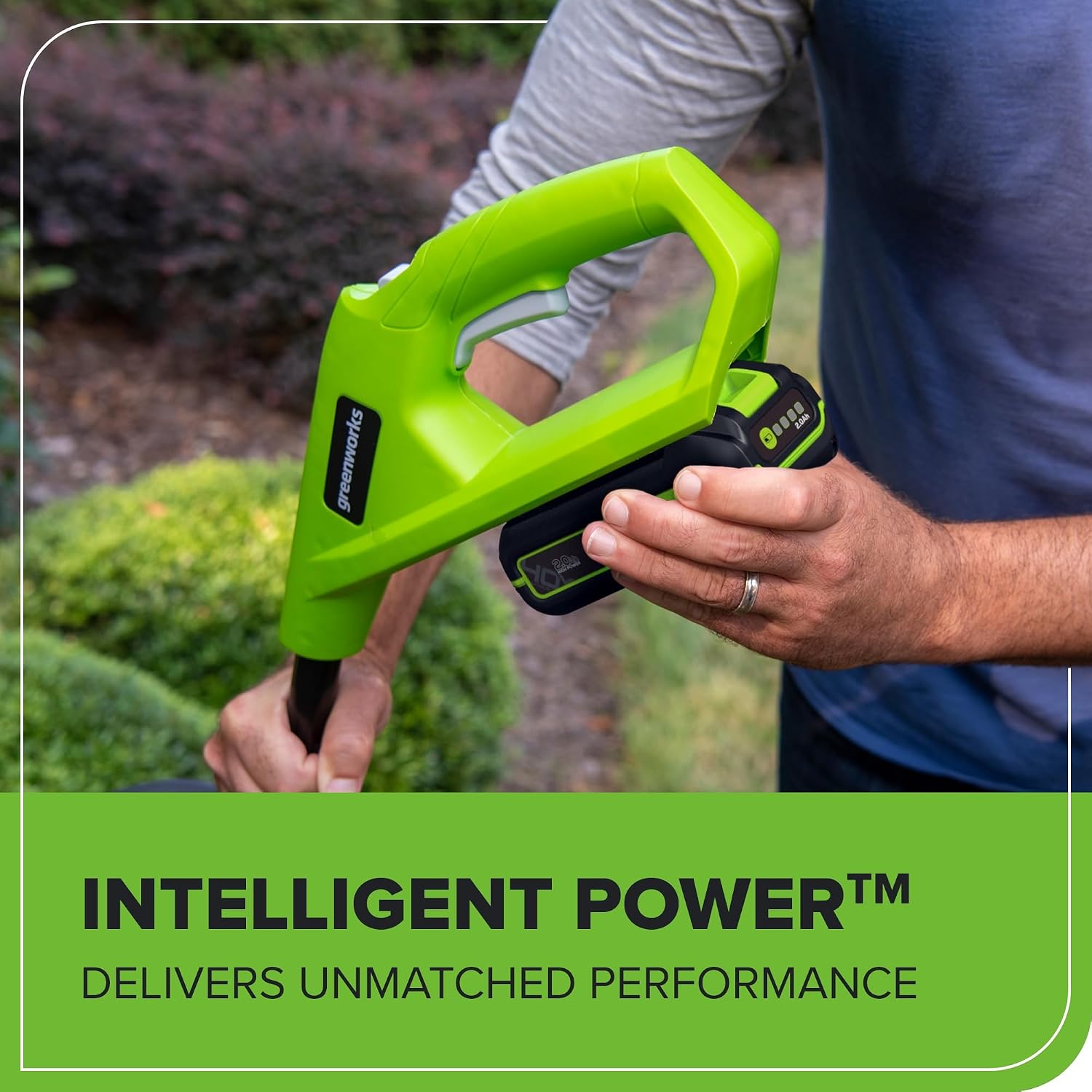 Greenworks 40V 2.0Ah Lithium-Ion High-Power Battery(Genuine Greenworks Battery / 75+ Compatible Tools)