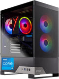 Skytech Gaming Nebula 2 Gaming PC, Intel i5 14400F 2.5GHz, NVIDIA RTX 5050 8GB, 1TB NVMe SSD, 16GB DDR5 RAM 5200, 650W Gold PSU, Wi-Fi, Win 11, Gaming Desktop