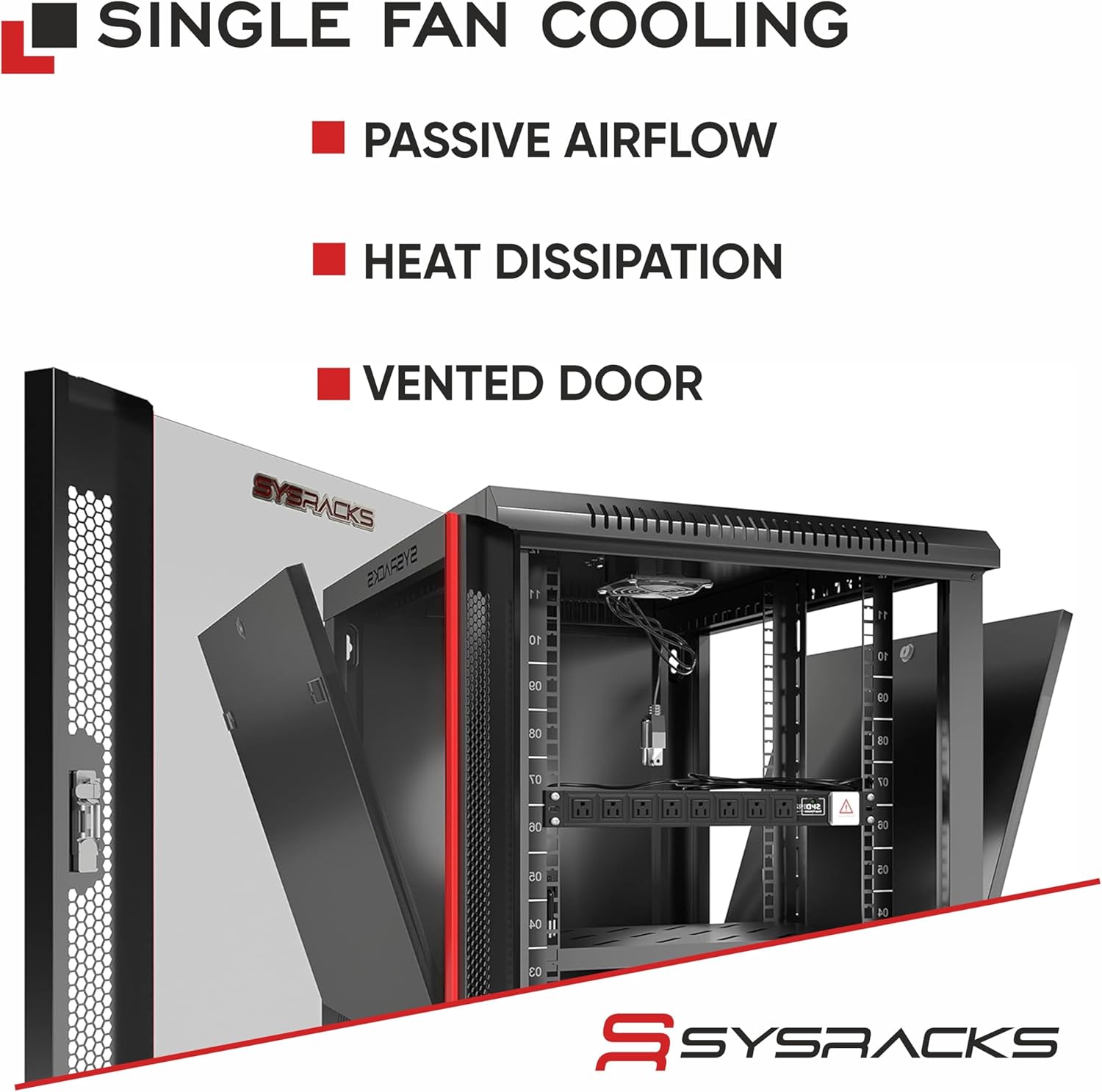 12U Server Rack Cabinet 35' Deep, Deployment-Ready Network Rack Enclosure with PDU, Fan & Shelf, Rolling IT Cabinet for Installers, AV Systems & Infrastructure