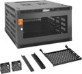 Tecmojo 6U Wall Mount Rack Cabinet, Heavy-Duty 176 Lbs High Load Capacity, 19' Enclosed Server Network Rack with Mesh Door, 23.6' Deep – Elite Collection