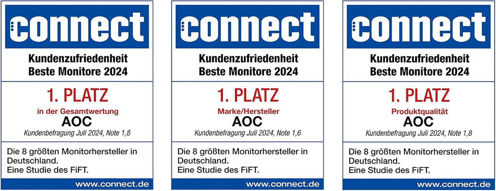 AOC Ve Computer Monitor 81.3 Cm (32') 2560 X 1440 Pixels Quad, W128925088 ((32) 2560 X 1440 Pixels Quad Hd LCD Black, Grey)
