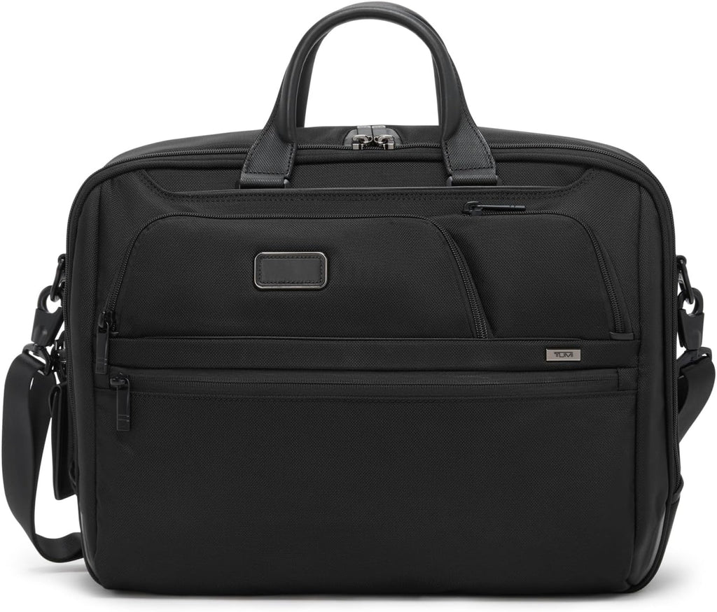 TUMI - Alpha Large 17' Laptop Briefcase - Professional Briefcase for Commute or Travel - Padded Compartment Fits 17' Screen