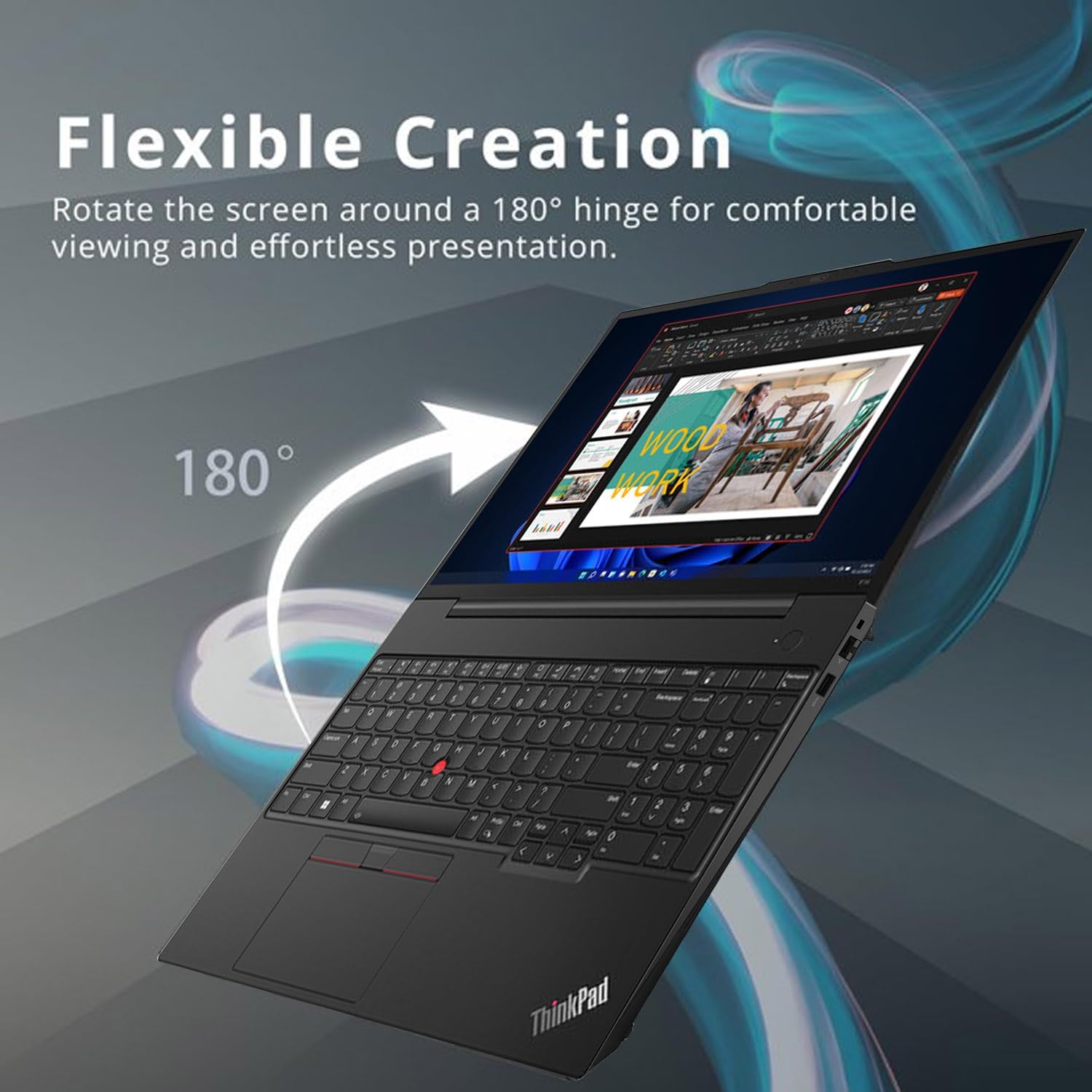 Lenovo ThinkPad E16 Gen 3 Business Laptop Computer, Intel 16-Core Ultra 7 255H (Beat i9-13900H), 16GB DDR5 RAM, 1TB PCIe SSD, 16' FHD+, WiFi 6E, BT 5.3, Webcam, Numeric Keypad, Windows11 Pro (Renewed