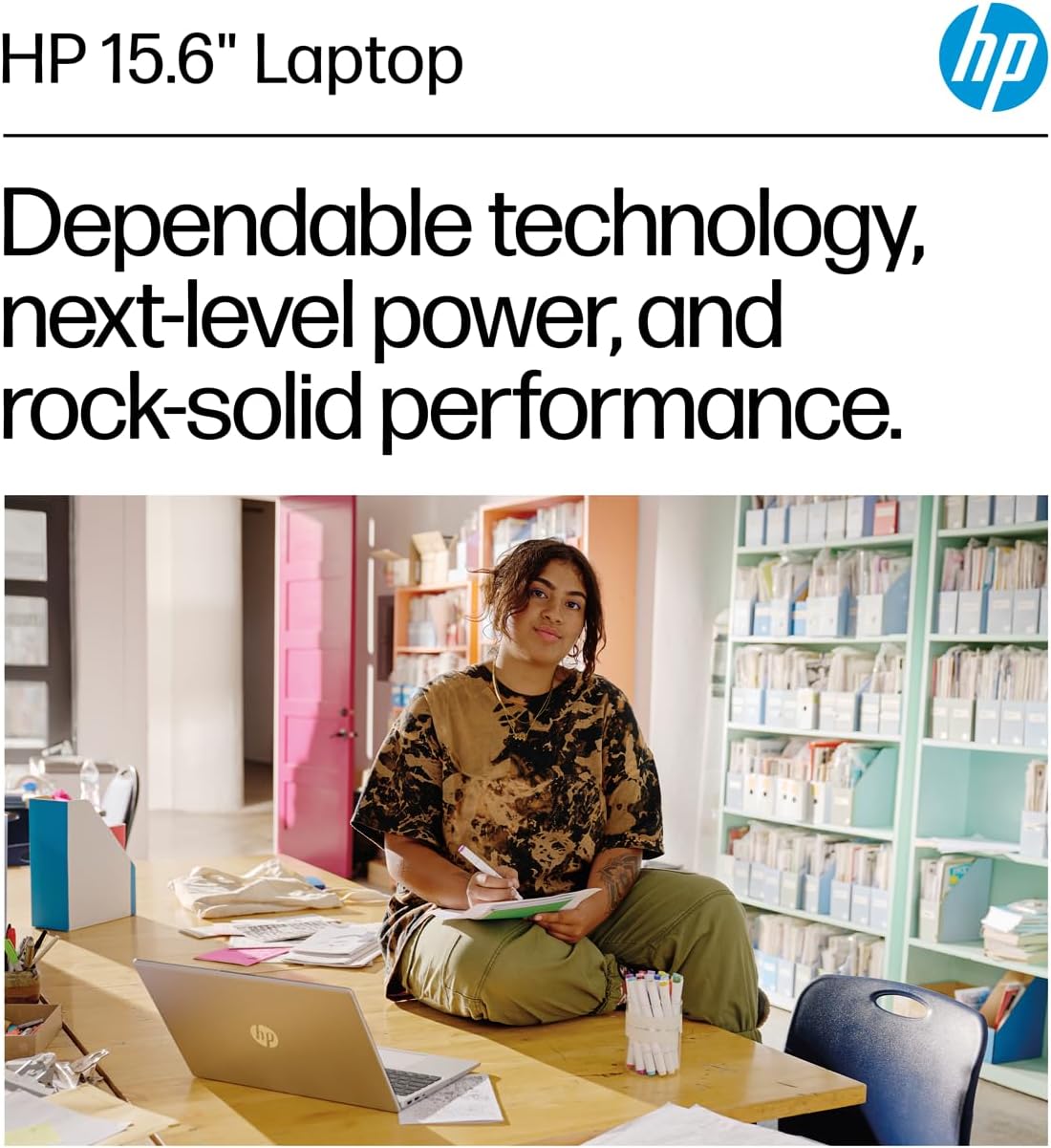 HP 15 Laptop (15.6' FHD Touchscreen, Intel Core i5-1334U (> i7-1255U), 16GB RAM, 512GB SSD) for Business, Students, Home, 10-Hour Long Battery Life, Webcam, Wi-Fi 6, Numpad, Fast Charge, Win 11 Pro
