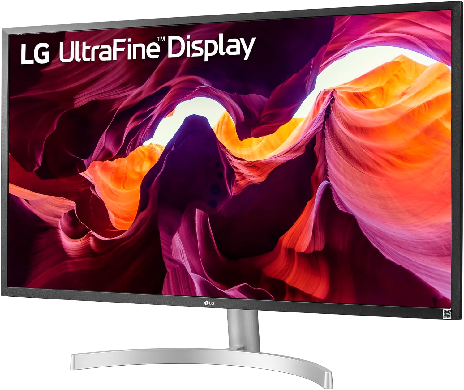 LG Ultrafine 32-Inch Computer Monitor 32UL500-W, VA with HDR 10 Compatibility and AMD FreeSync, White