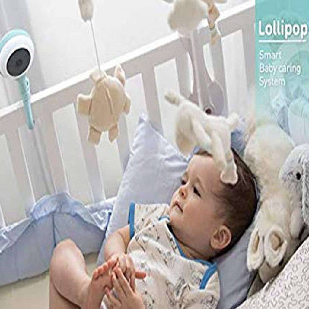 Lollipop Baby Monitor Upgraded Smart Wi-Fi Camera of True Crying Detection, Two-Way Audio, Infrared Night Vision – Ideal Gift for Baby Shower