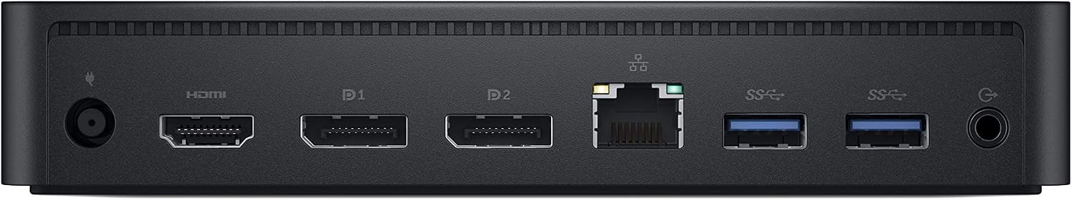 DELL D6000 USB 3.0 (3.1 Gen 1) Type-C Nero