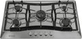 Empava 36 Inch Gas Cooktop with 5 Sealed SABAF Burners, Stainless Steel Built-in Stove Top, Auto Electric Pulse Ignition, Flame Failure Protection, LPG/NG Convertible