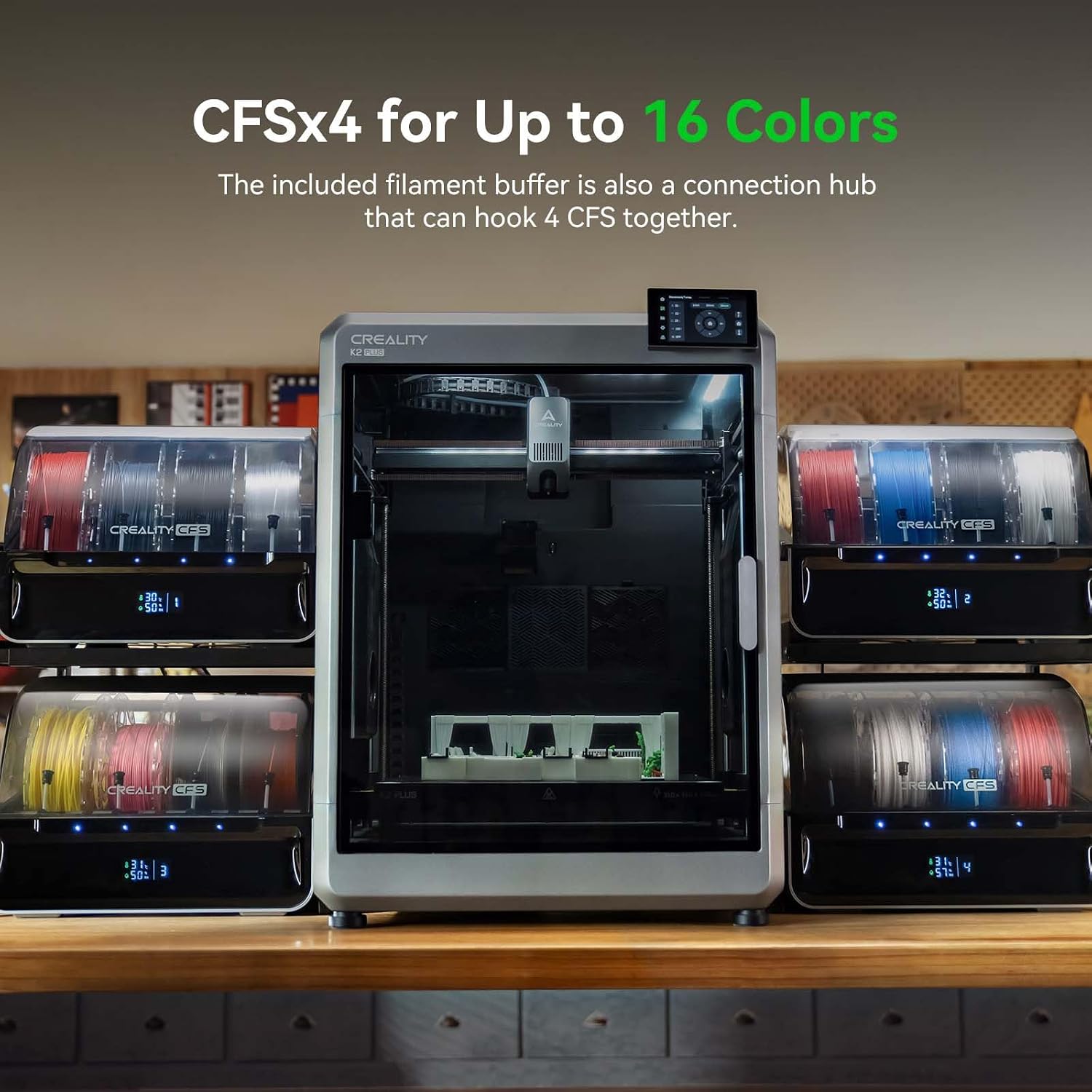 Creality K2 Plus Combo 3D Printer Bundle with Creality CFS