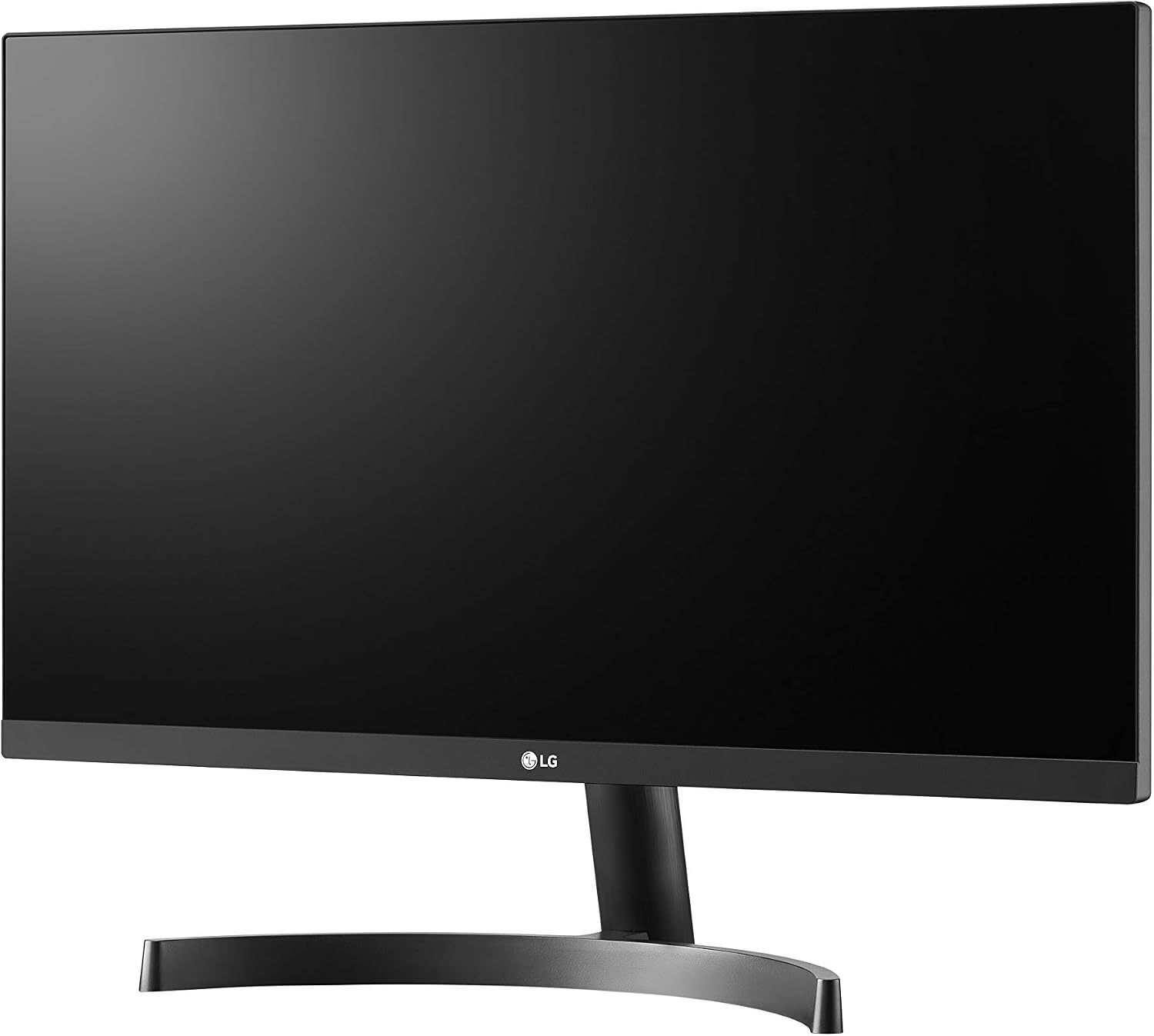 LG 24ML600M-B Monitor 24' FHD (1920 x 1080) IPS Display, 3-Side Borderless Design, Radeon FreeSync, Dual HDMI, OnScreen Control - Black