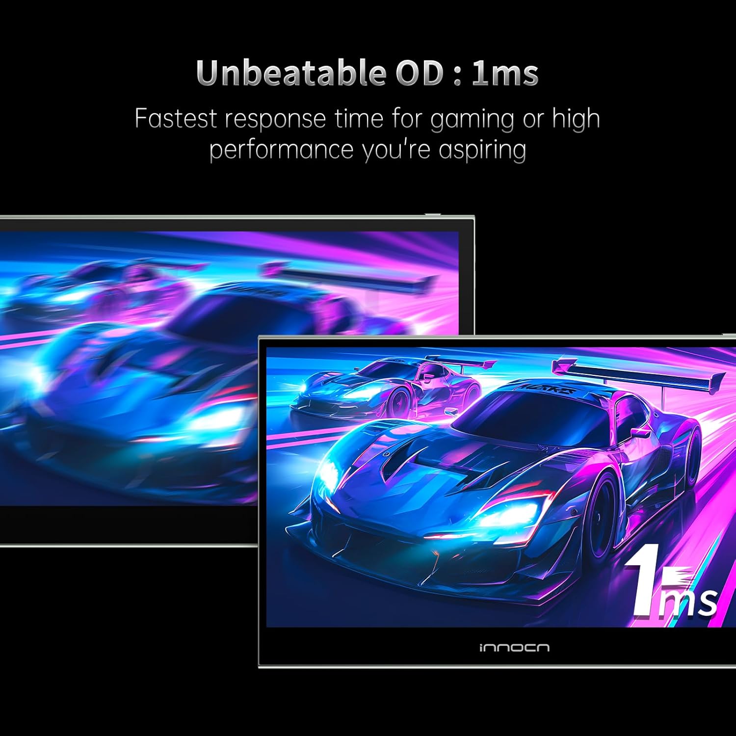 INNOCN 15.6' Portable Monitor OLED Touch Second Screen for Photo Editing with 4K, 100% DCI-P3, 100000:1, 10Bits, USB C External Monitor for Laptop,PC, Phone,Consoles, Brown, PU15 Pre C6