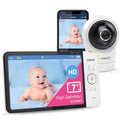 VTech RM7764HD 1080p WiFi Remote Access Baby Monitor, 360° Pan&Tilt, 7' 720p HD Display, HD Night Vision, Soothing Sounds, 2-Way Talk, Temperature Sensor, Motion Detection, iOS & Android