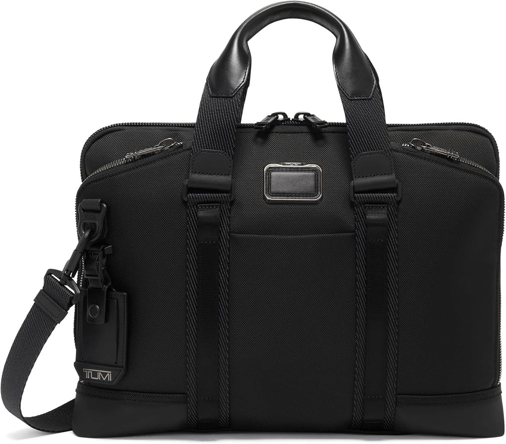 TUMI - Alpha Bravo Academy Brief - Compact Laptop Briefcase - Travel Laptop Bag - 11.8' X 15.5' X 2.0' - For 15' Laptop