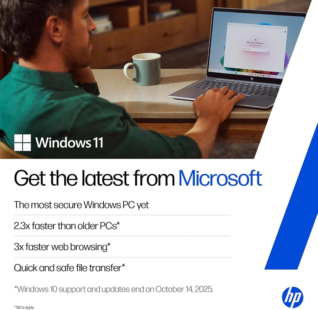 HP ProEdg Laptop • 16GB RAM • 512GB SSD • Intel Powerful Processor • Ultra Quiet • Wi-Fi 6 • Win11 w/o Mouse