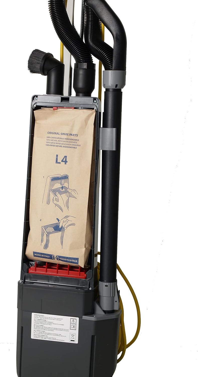 Bissell Commercial BGU18000T Heavy Duty Upright Vacuum, with on-Board Tools, Dual Motor, 18' Cleaning Path, 40'Cord