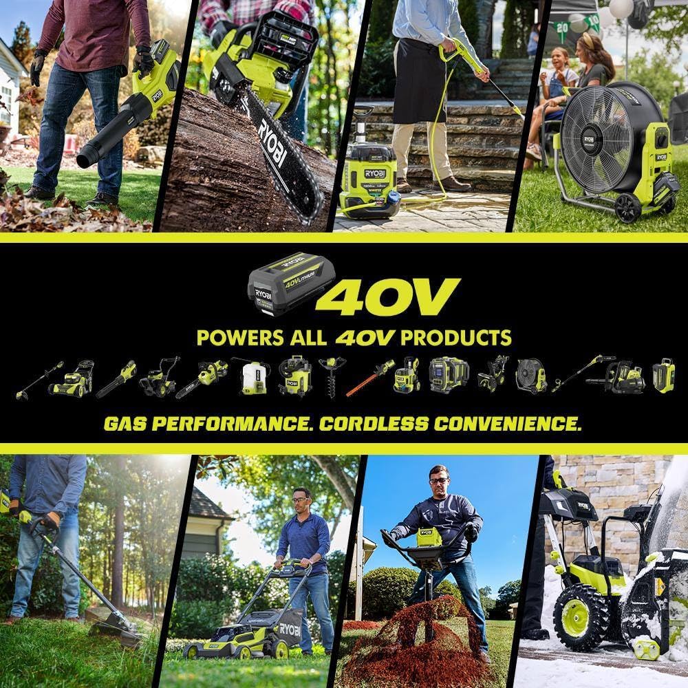 Ryobi 40-Volt Lithium-Ion 6.0 Ah High Capacity Battery