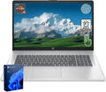 HP 17.3' Business & Home Laptop, 17.3' LED Touchscreen, AMD Ryzen 5 7430U, 8GB RAM, 128GB PCIe SSD, Backlit Keyboard, Fingerprint Reader, Webcam, HDMI, Wi-Fi 6, Windows 11 Pro, Blue